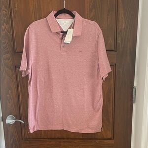 Men's Pink Polo Shirt